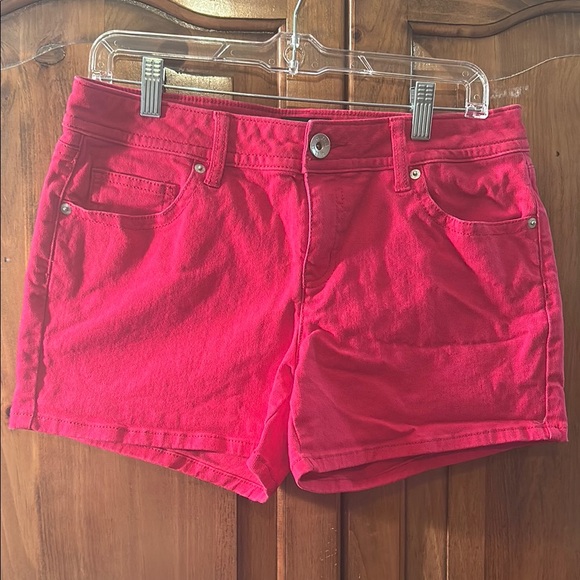 a.n.a Pants - Women's Pink Denim Shorts